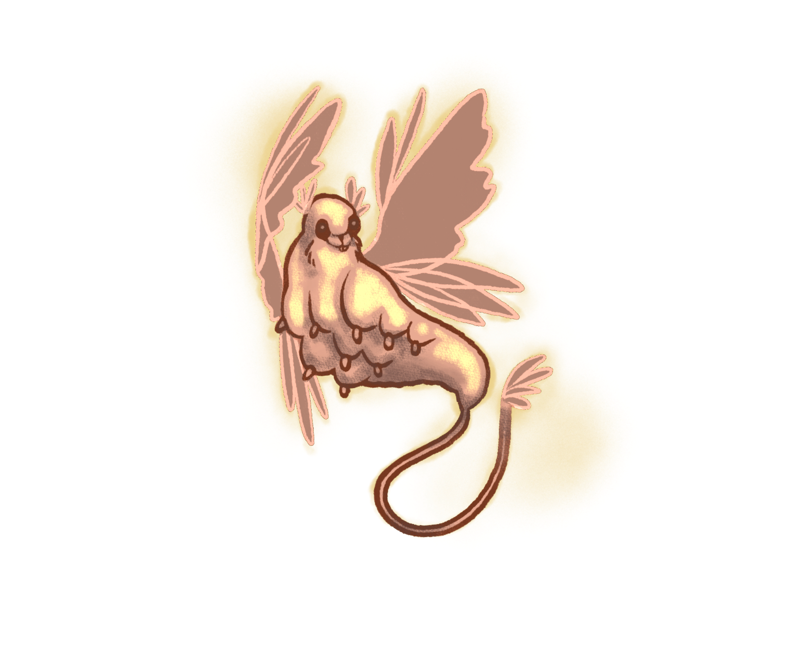 Glühmotten, eine Spezies auf dem Planeten IDARU